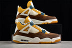 Tenis Jordan 4 Retro  Amarillo Cafe
