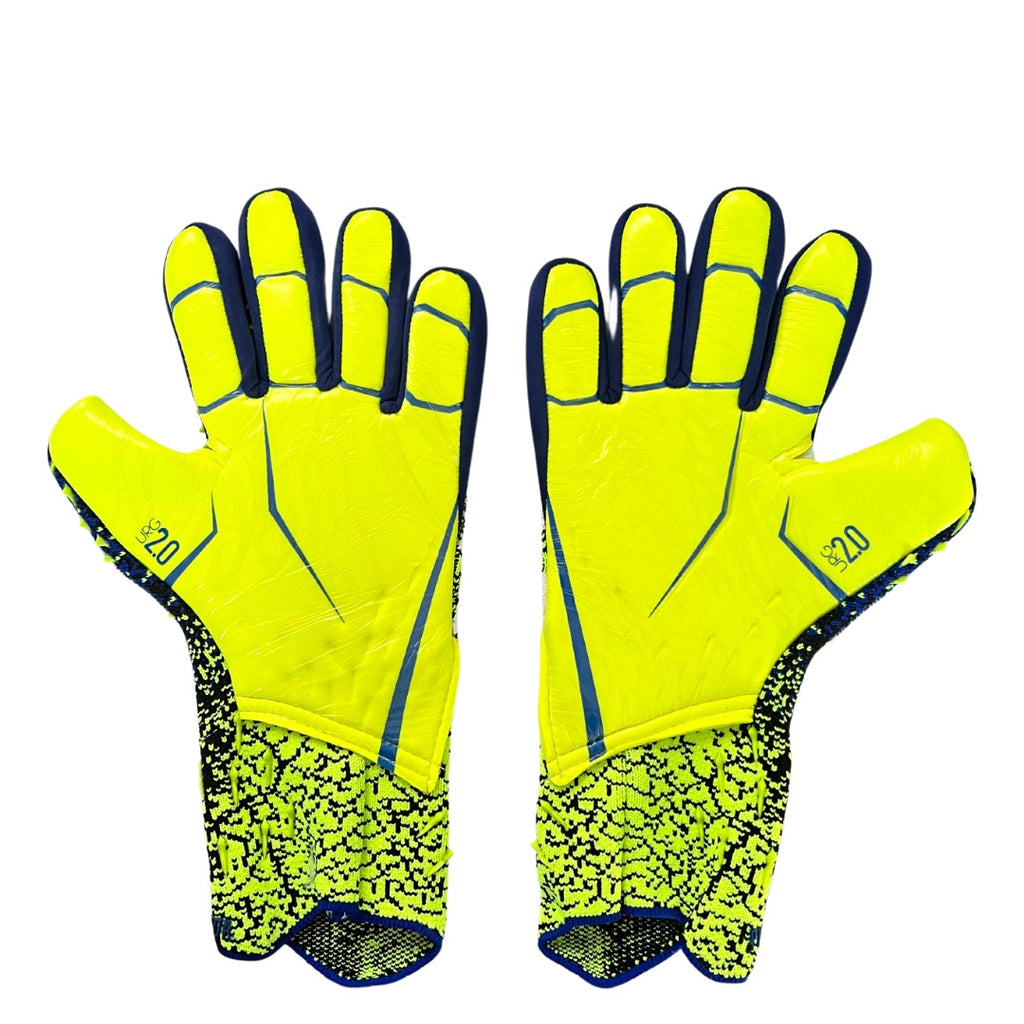 Guantes de portero Predator Mutator Azul Verde.