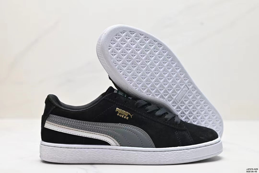Tenis Suede XL Negro Gris.