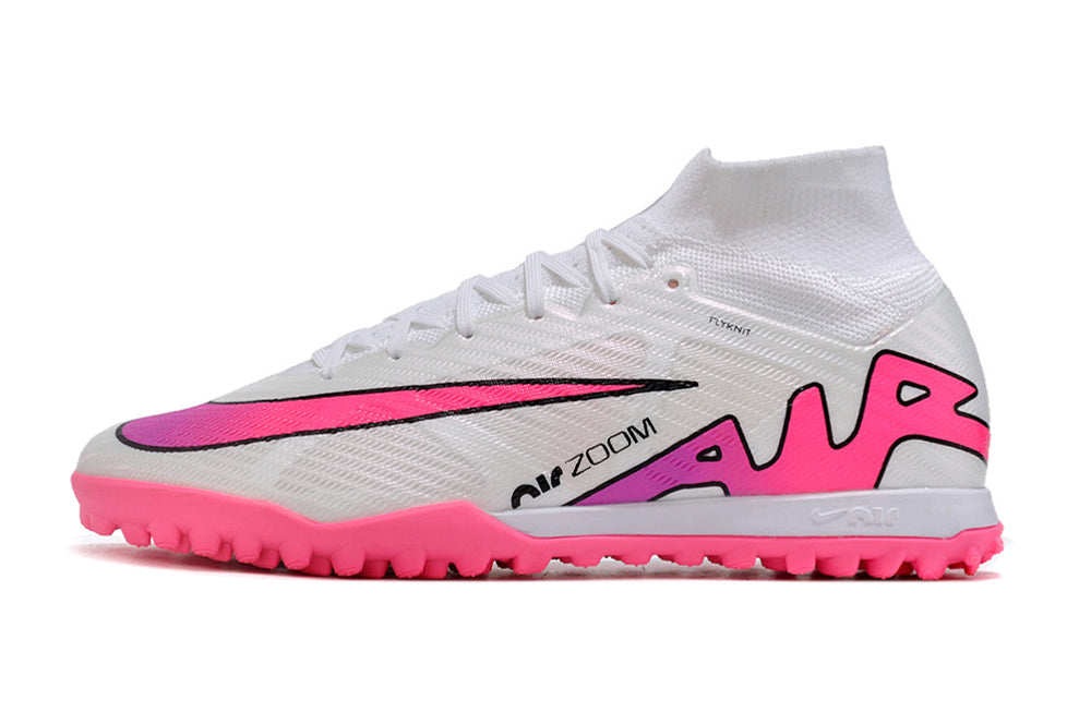 Zapatillas Air Zoom Bota Azul Rosa.