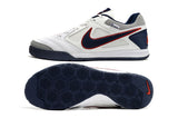 Zapatillas Gato Supreme Blanco Azul Oscuro.