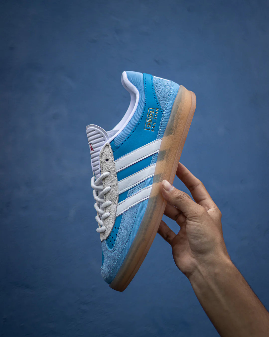 Tenis Gazelle Azul.