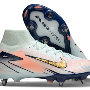 Guayos Air Zoom Blanco Azul Bota Tache Aluminio.