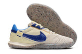 Zapatillas Streetgato Suela lisa Gris Azul.