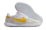 Zapatillas Streetgato Suela lisa Blanco Amarillo