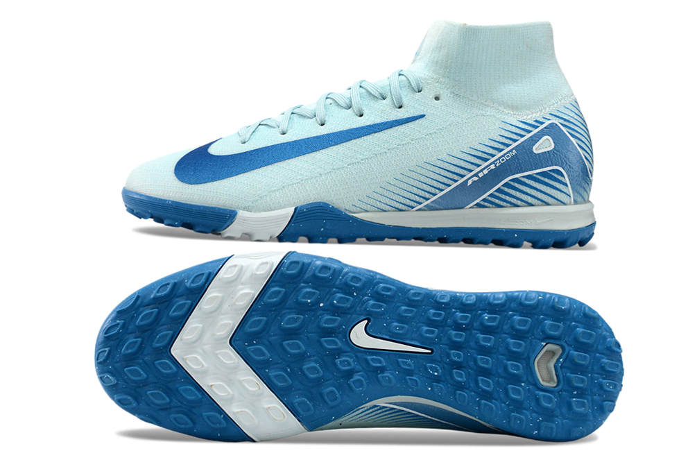 Zapatillas Air Zoom Bota Azul Claro.