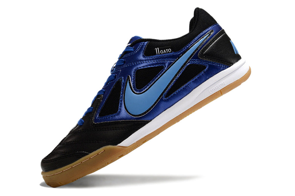 Zapatillas Gato Supreme Negro Azul Oscuro.