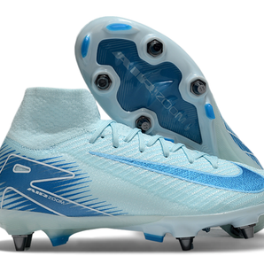 Guayos Air Zoom Azul Claro Bota Tache Aluminio.