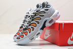 Tenis Air Max Plus Blanco Naranja