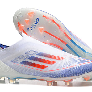 Guayos F50 Blanco Azul Sin Cordon.