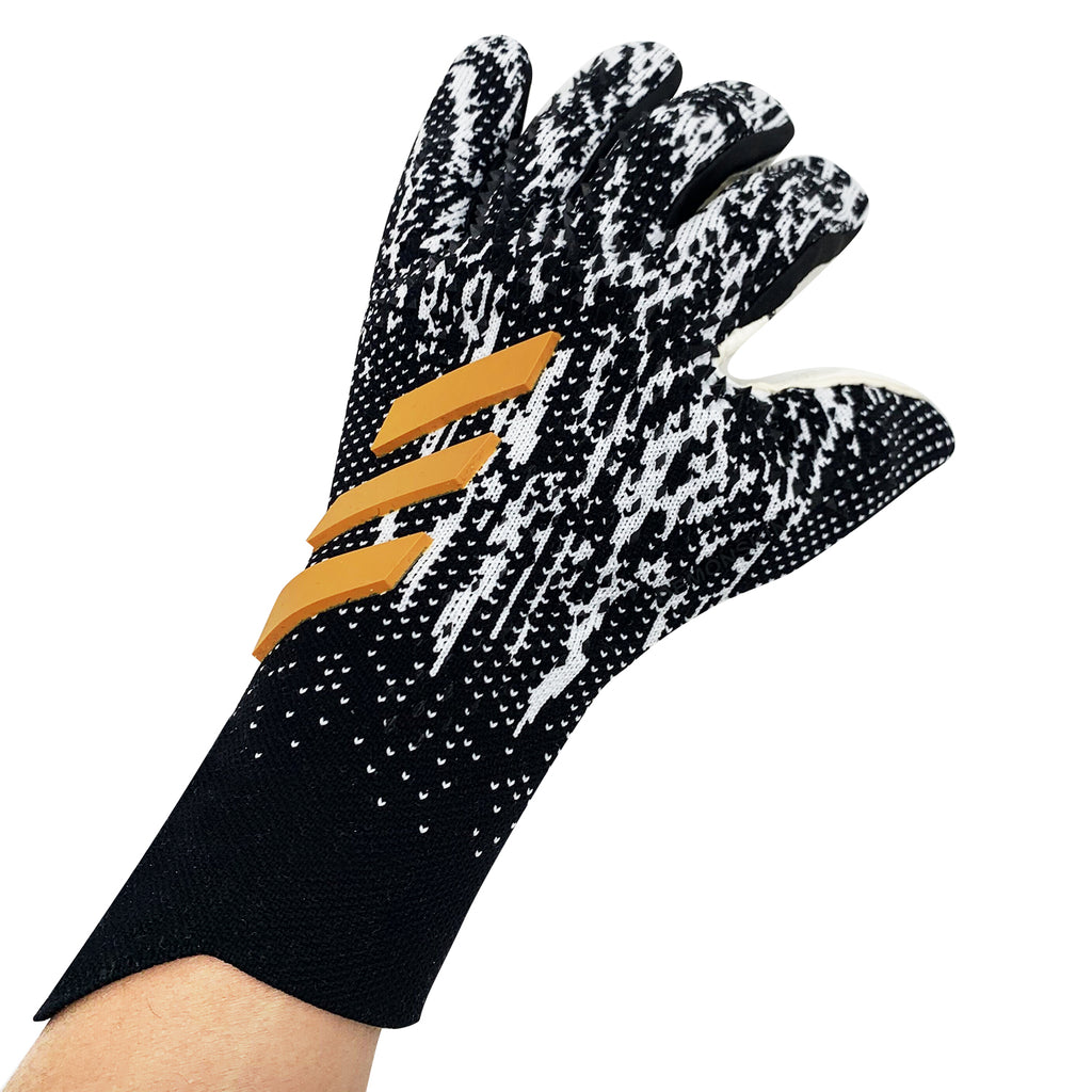 Guantes de portero Predator Mutator Negro Blanco.