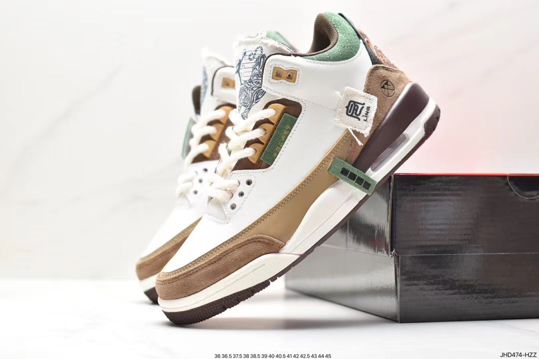Tenis Jordan 3 Retro Chinax