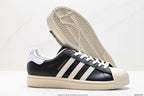 Tenis Adidas Superstar Blanco Suela Verde.