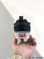 Tenis Vans Clasicas Negro Blanco.