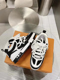 Tenis Louis Vuitton Blanco Negro.