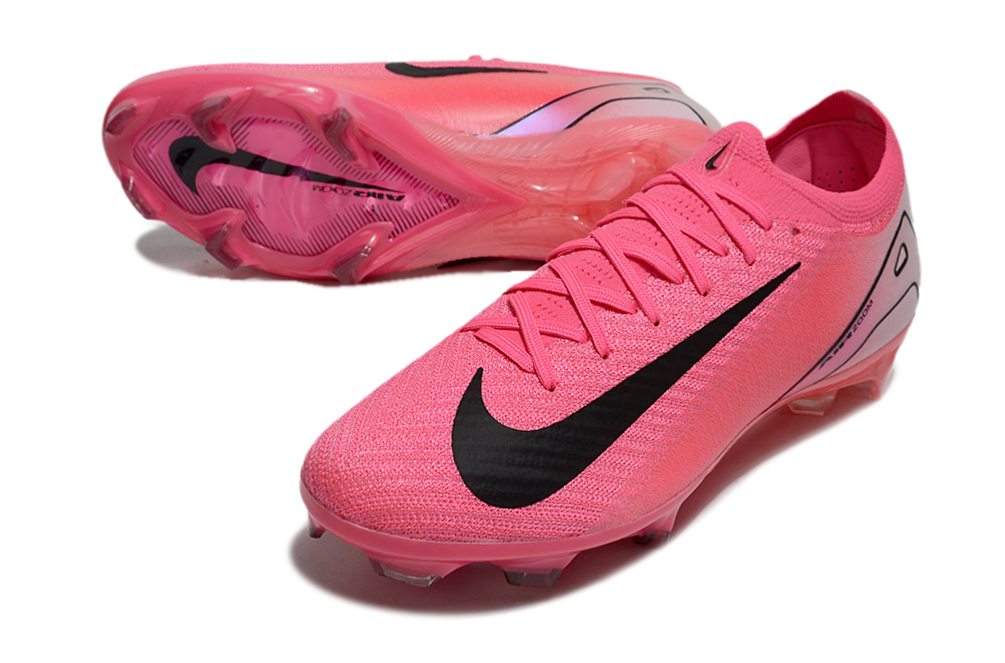 Guayos Air Zoom Rosa Oscuro Sin Bota.