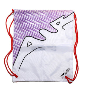 Tula Nike Air Zoom Azul amarillo y morado