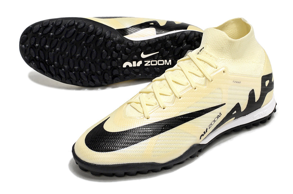 Zapatillas Torretin Air Zoom Bota Amarrillo claro.