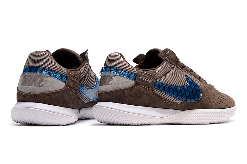 Zapatillas Streetgato Suela lisa Cafe.