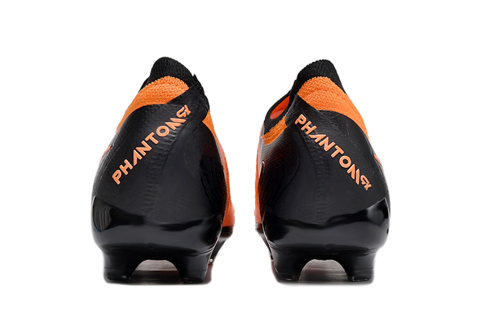 Guayos Nike Phantom Gx Luna Naranja Negro.