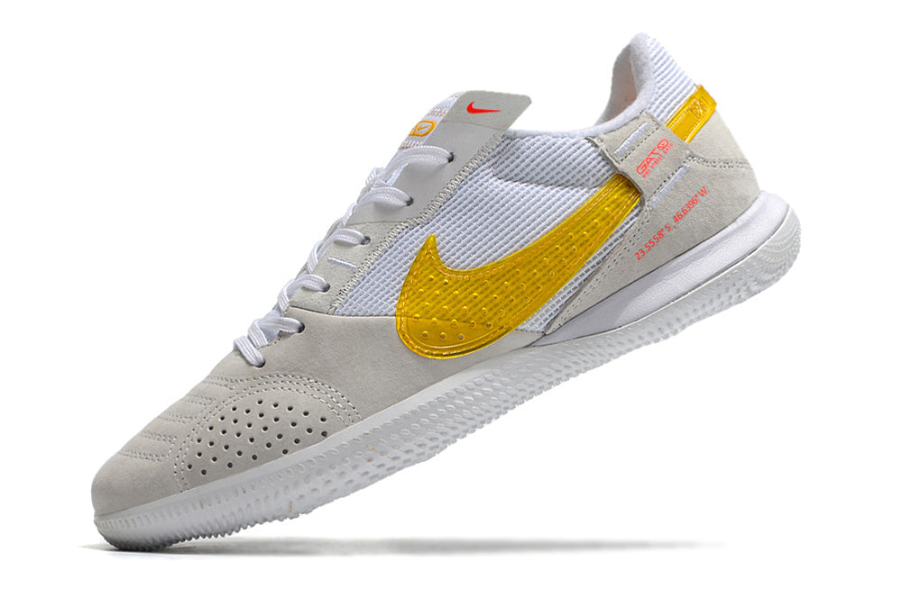Zapatillas Streetgato Suela lisa Blanco Amarillo