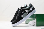 Tenis Suede XL Negro Verde.
