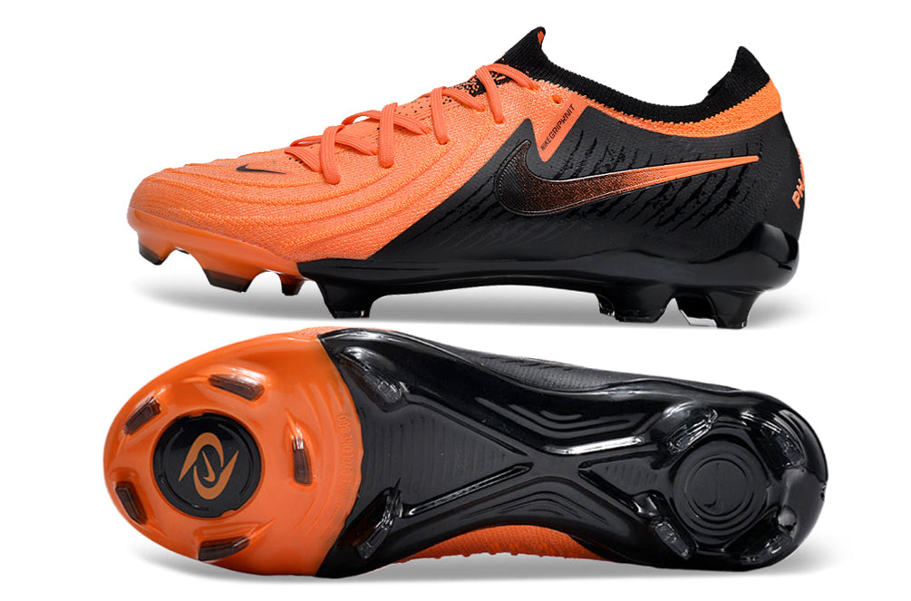 Guayos Nike Phantom Gx Luna Naranja Negro.