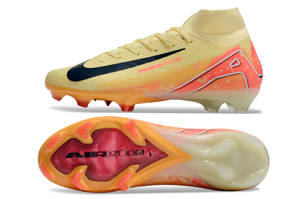 Guayos Air Zoom Naranja Claro Bota.