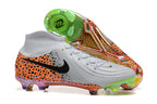 Nike Phantom Gx Luna Bota Blanco Naranja Leopardo.