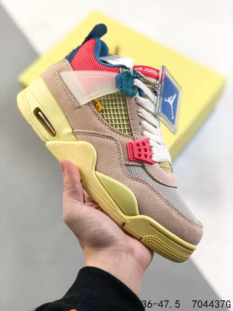 Tenis Jordan 4 Retro Veig Gamusa.