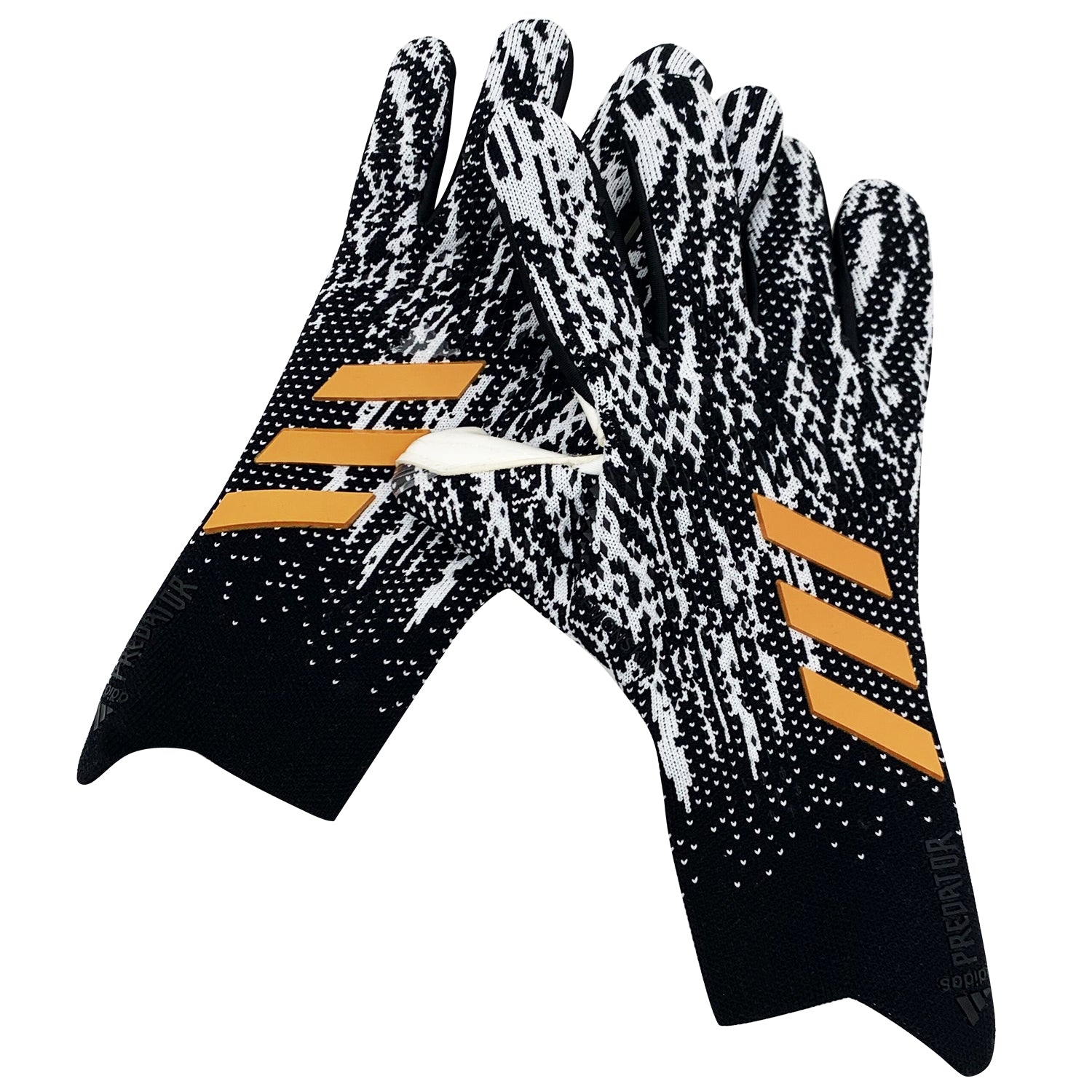 Guantes de portero Predator Mutator Negro Blanco.