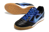 Zapatillas Gato Supreme Negro Azul Oscuro.