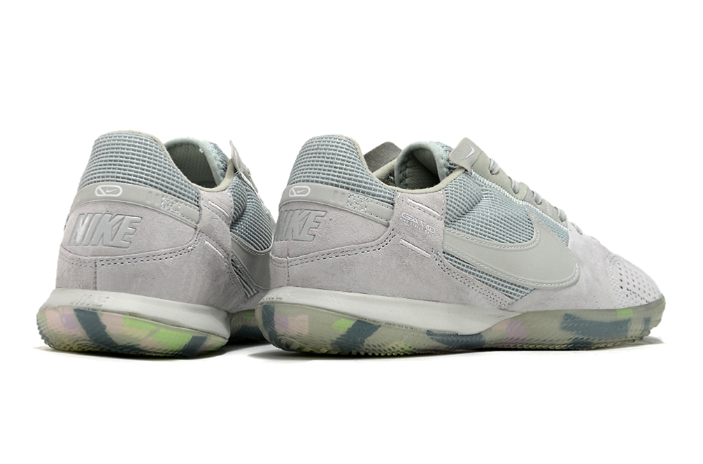 Zapatillas Streetgato Suela lisa Gris Suela Verde.