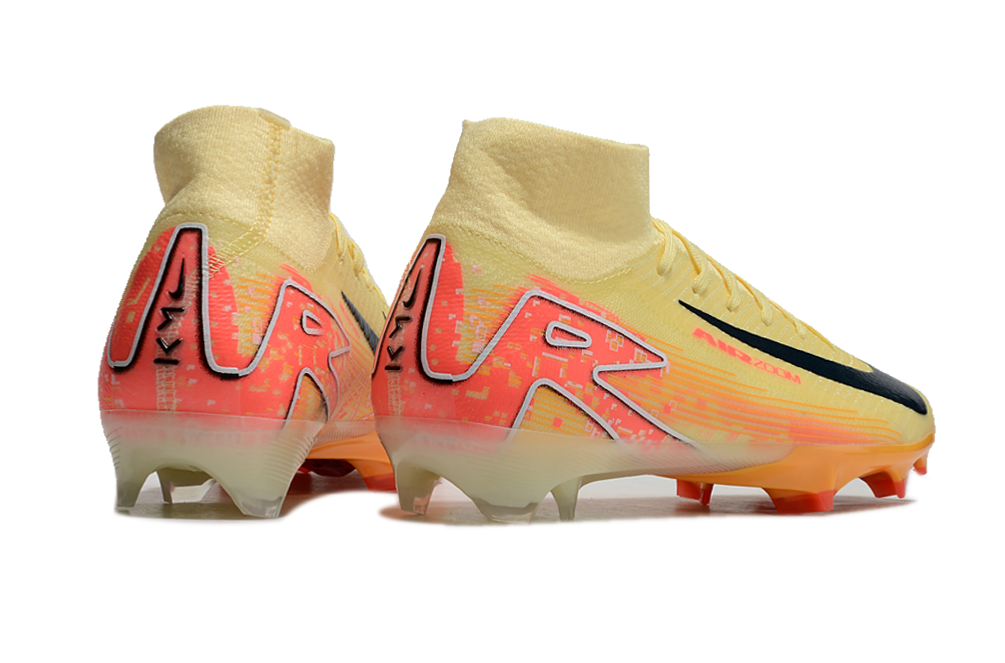 Guayos Air Zoom Naranja Claro Bota.