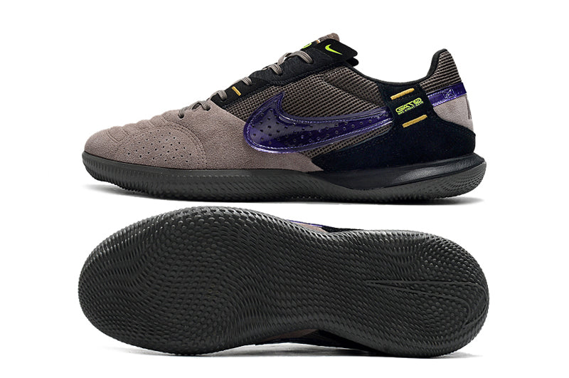 Zapatillas Streetgato Suela lisa Negro gris