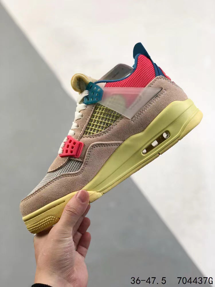 Tenis Jordan 4 Retro Veig Gamusa.