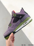 Tenis Jordan 4 Retro Morado.