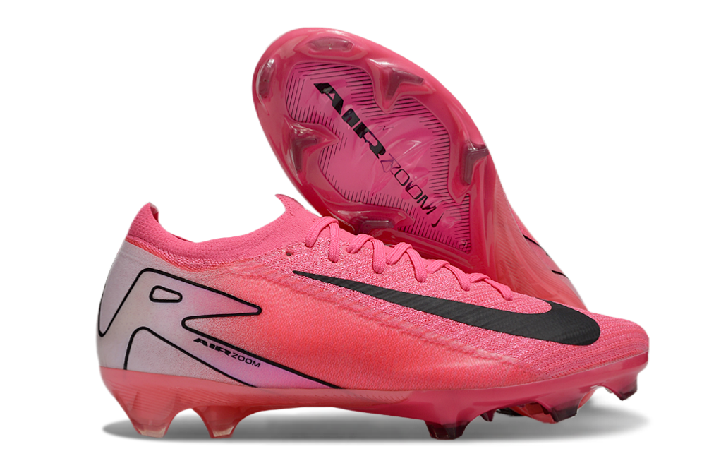 Guayos Air Zoom Rosa Oscuro Sin Bota.