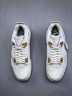 Tenis Jordan 4 Retro Blanco.
