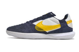 Zapatillas Streetgato Suela lisa Azul Oscuro y Amarillo.