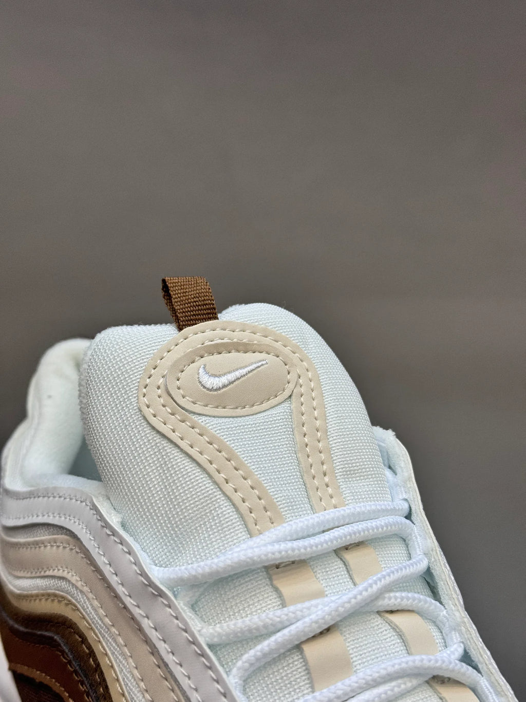 Tenis Air Max 97 Cafe Blanco.