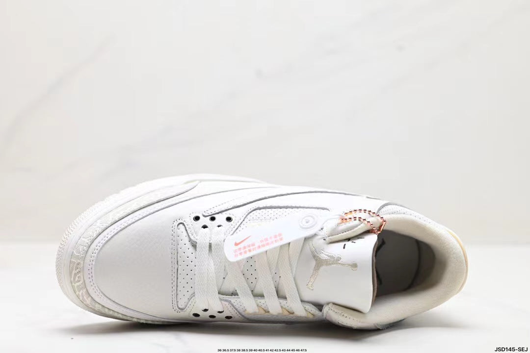 Tenis Jordan 3 Retro Travis Scott Blanco Veigs
