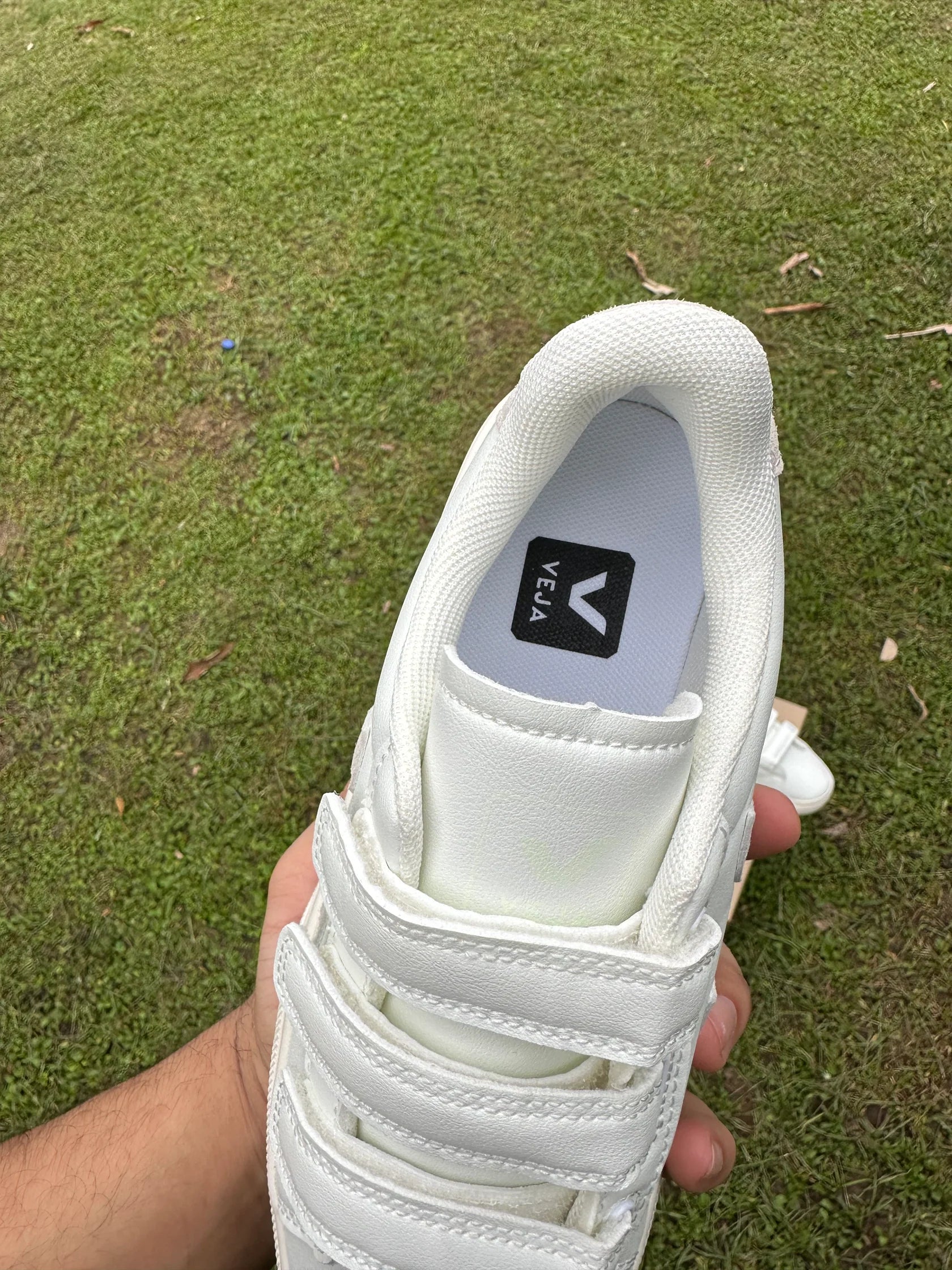 Tenis Veja Blanco Gris.