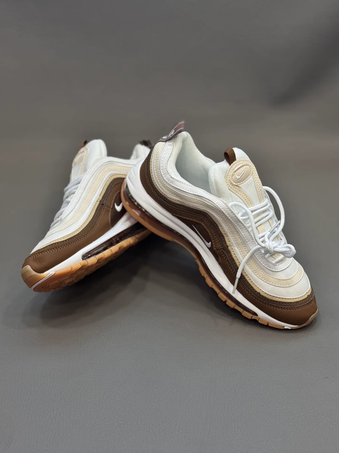 Tenis Air Max 97 Cafe Blanco.