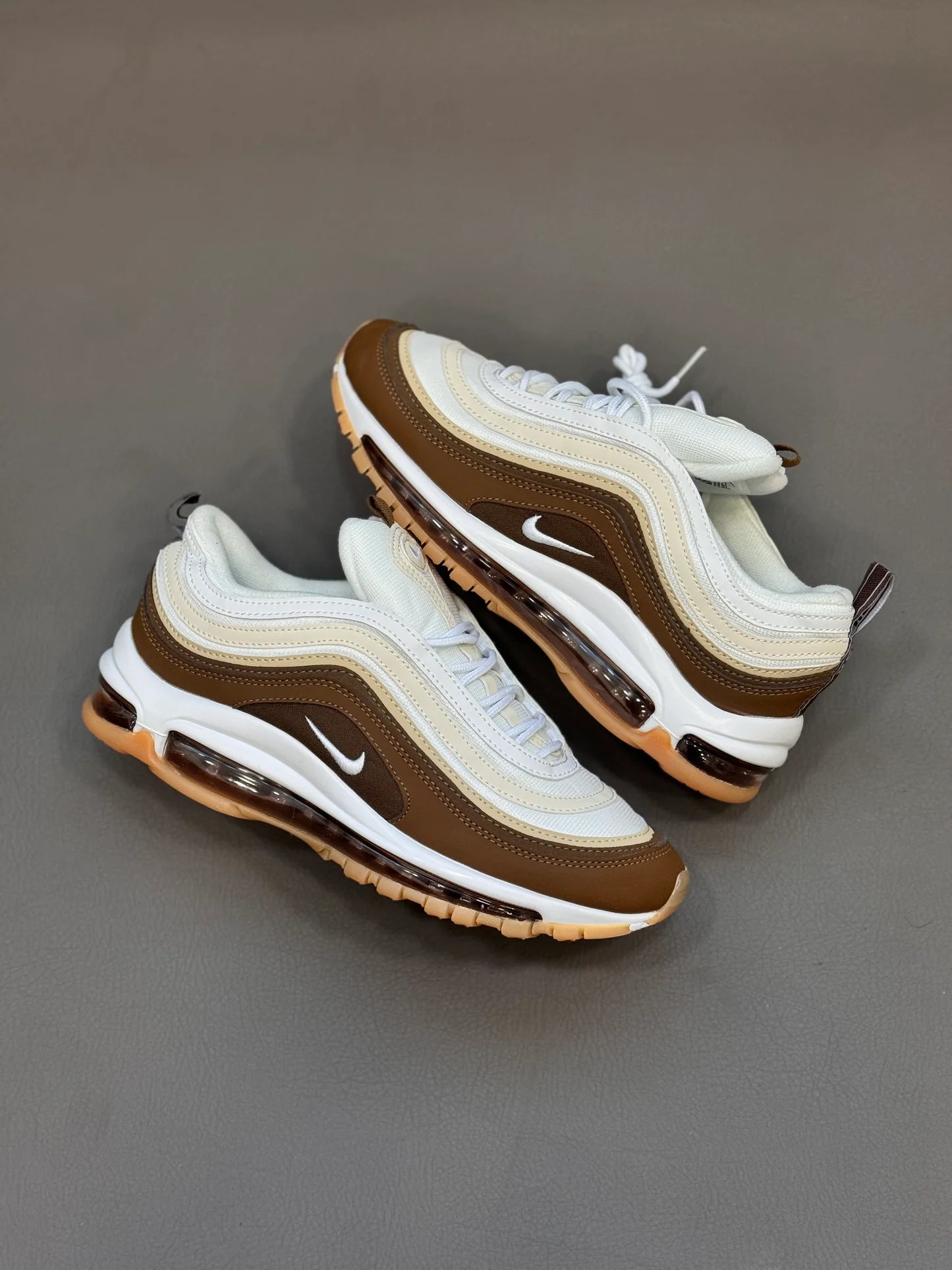 Tenis Air Max 97 Cafe Blanco.