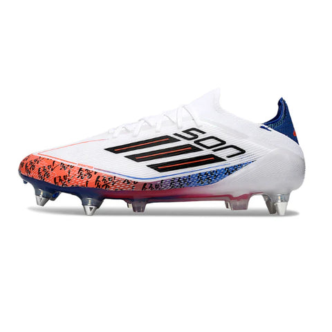 Guayos F50 Blanco Azul Tache Aluminio.