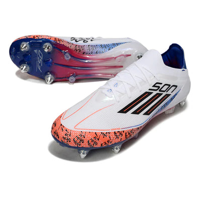 Guayos F50 Blanco Azul Tache Aluminio.