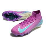 Guayos Air Zoom Morado en Bota.