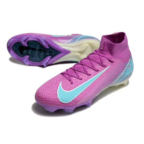 Guayos Air Zoom Morado en Bota.