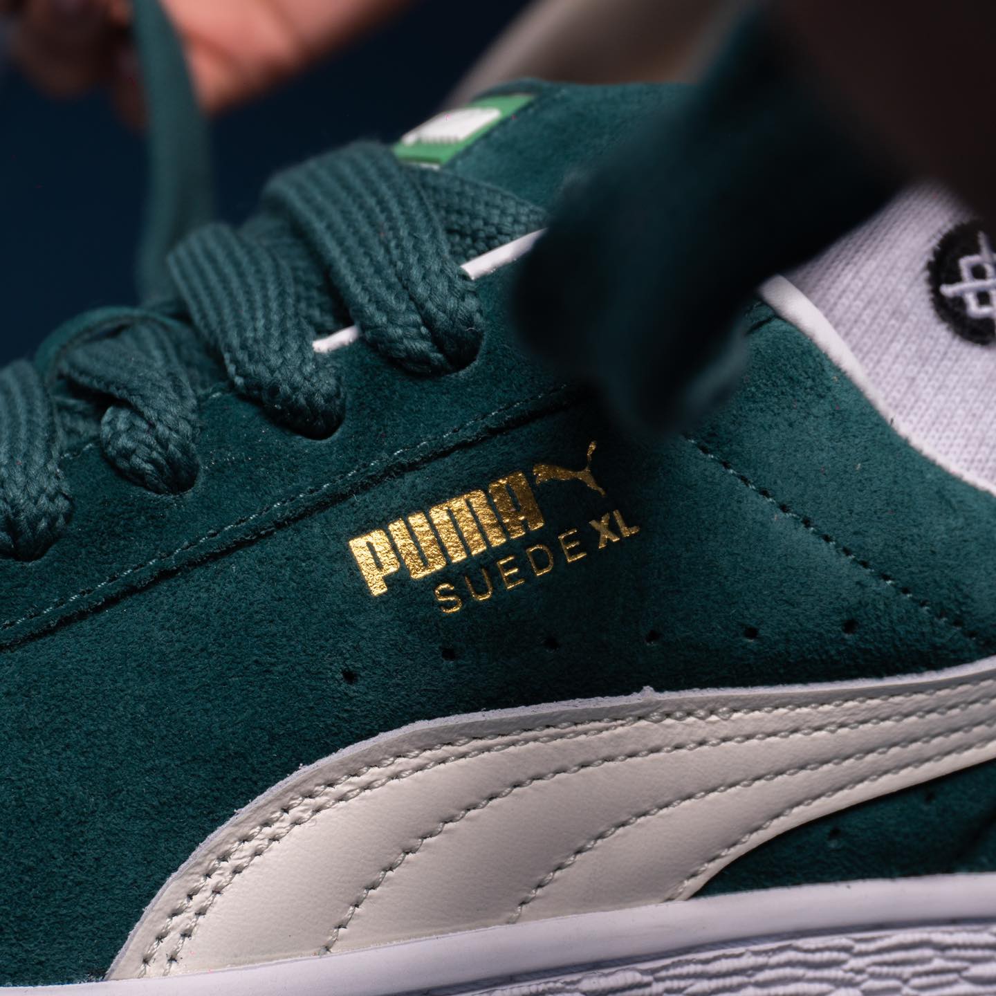 Tenis Suede XL Verde.